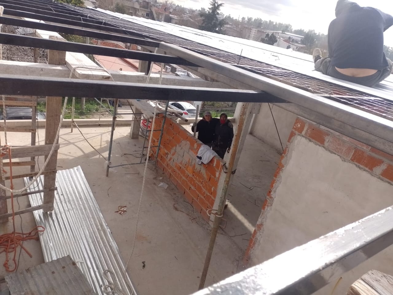 Estructura metálica de cubierta